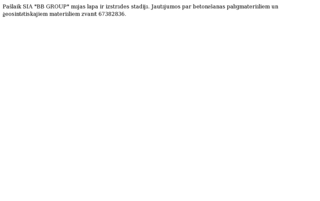 BB Group, SIA